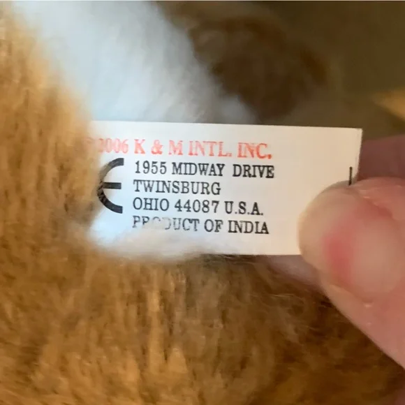 Tiger Stuffed Animal, Like New - Picture 11 of 15